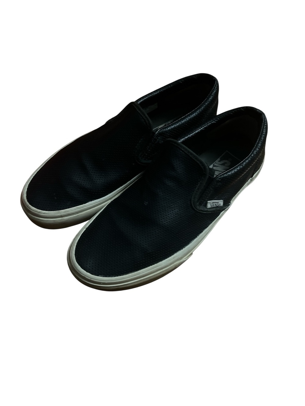 Vans Black Slip-On Classic Canvas Loafers